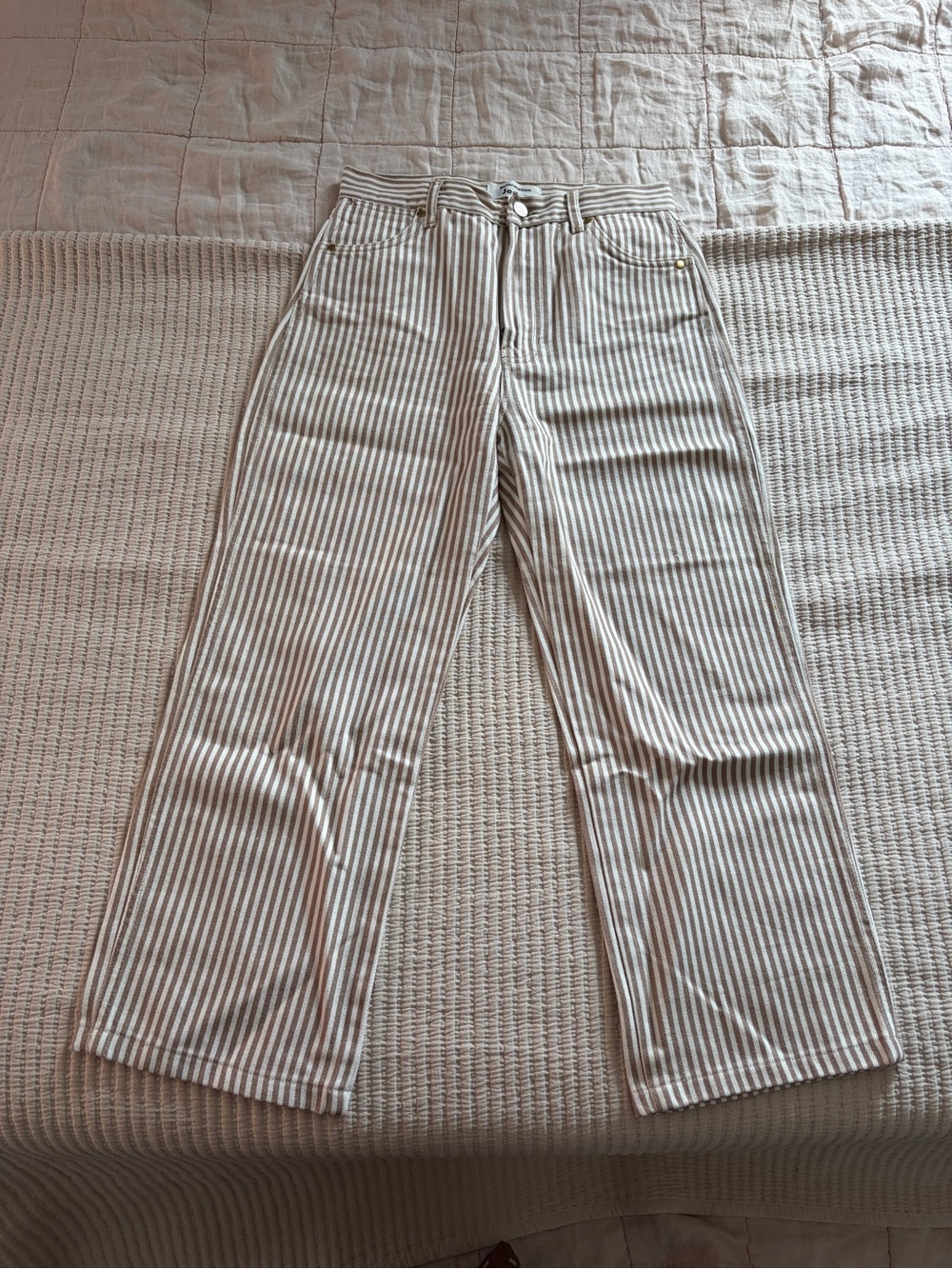 Reformation Striped Jeans, 26